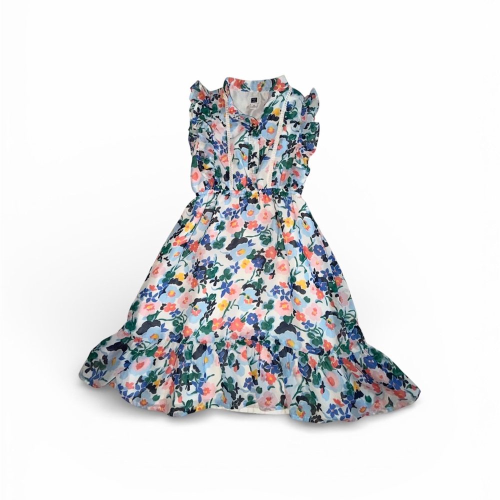 Janie and Jack Multicolor Floral Dress Size 3